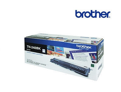 Brother TN-240BK genuine black toner cartridge 