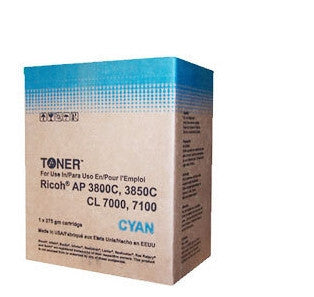 Ricoh Type 105 Cyan Laser Cartridge Compatible