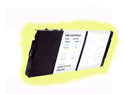 Epson T606100 H/Y Black Pigment Wide Format Ink Cartridge Compatible